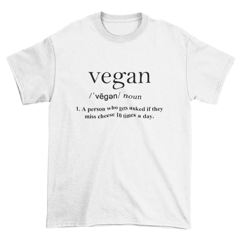 Vegan Dictionary Definition Organic Cotton (Unisex) T-Shirt - Vegan As Folk