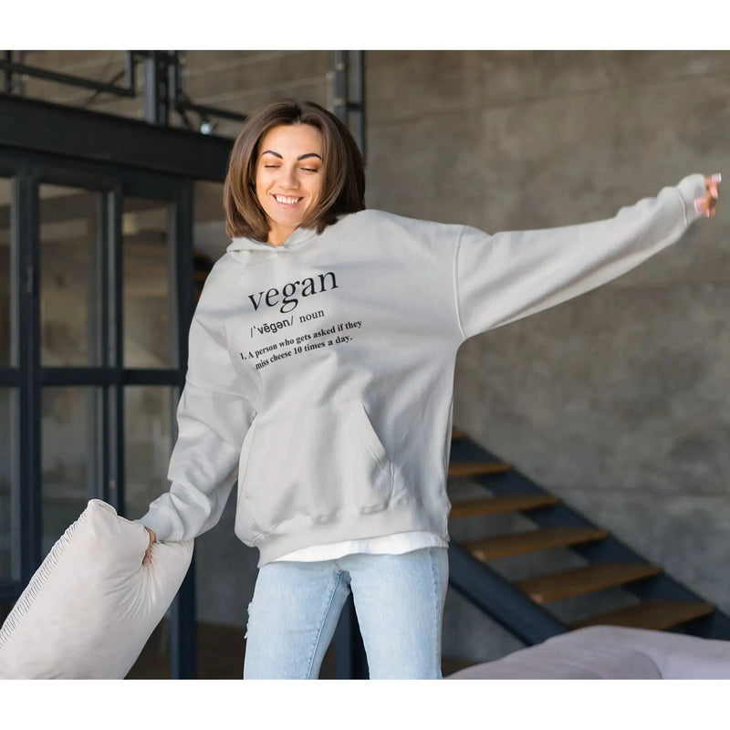 Vegan Dictionary Definition (Unisex) Vegan Hoodie - Vegan As Folk
