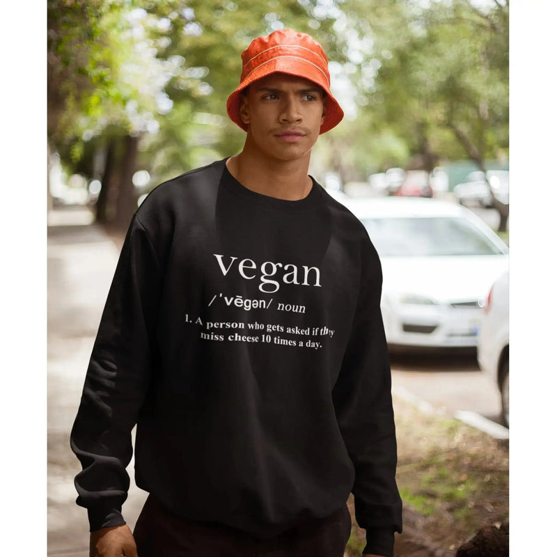 Vegan Dictionary Definition (Unisex) Sweatshirt - Vegan As Folk