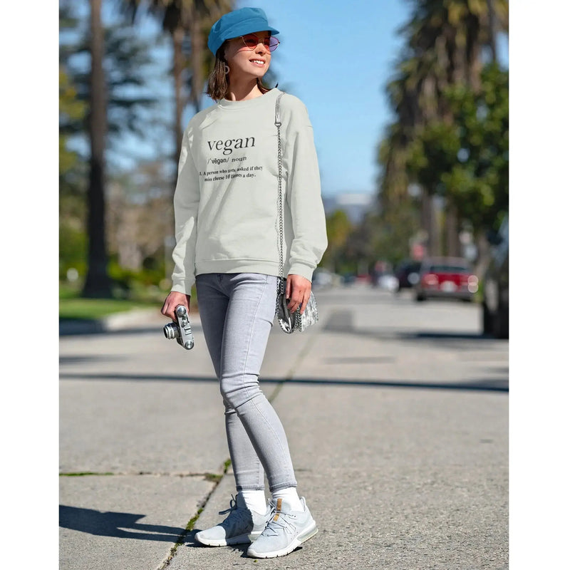 Vegan Dictionary Definition (Unisex) Sweatshirt - Vegan As Folk