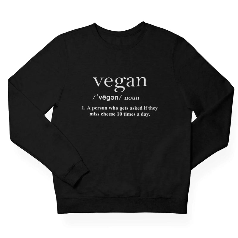 Vegan Dictionary Definition (Unisex) Sweatshirt - Vegan As Folk
