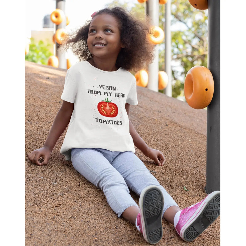 Vegan From My Head Tomatoes Organic Cotton Kid&