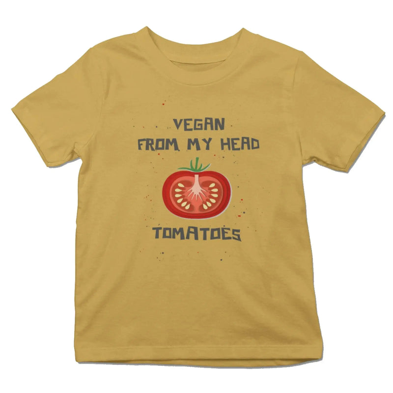 Vegan From My Head Tomatoes Organic Cotton Kid&
