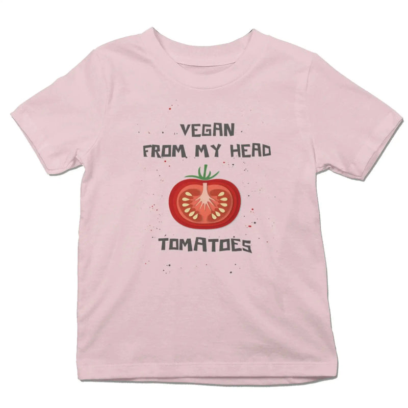 Vegan From My Head Tomatoes Organic Cotton Kid&