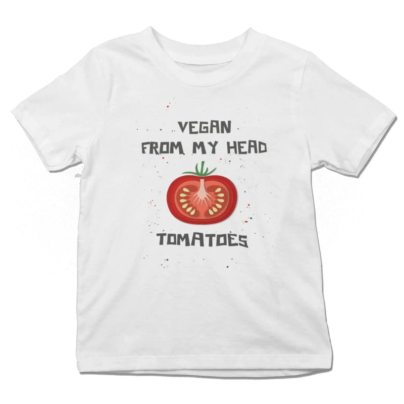 Vegan From My Head Tomatoes Organic Cotton Kid&