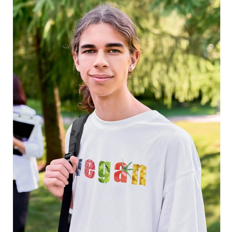 Vegan Fruit & Veg Logo (Unisex) Sweatshirt - Vegan As Folk