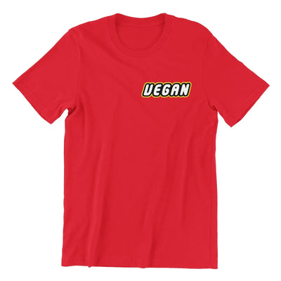 Vegan Logo Short Sleeve Organic Cotton (Unisex) T-Shirt - Vegan As Folk