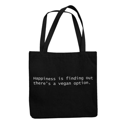 Vegan Option Organic Cotton Tote Bag - Vegan As Folk
