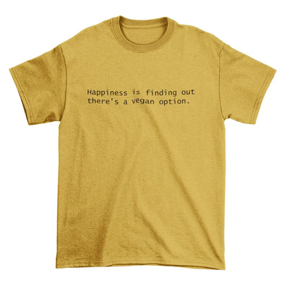 Vegan Option Organic Cotton (Unisex) T-Shirt - Vegan As Folk
