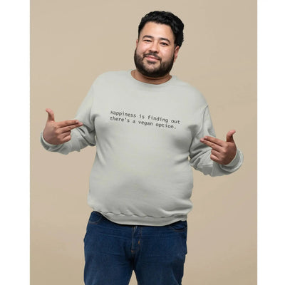 Vegan Option (Unisex) Sweatshirt - Vegan As Folk