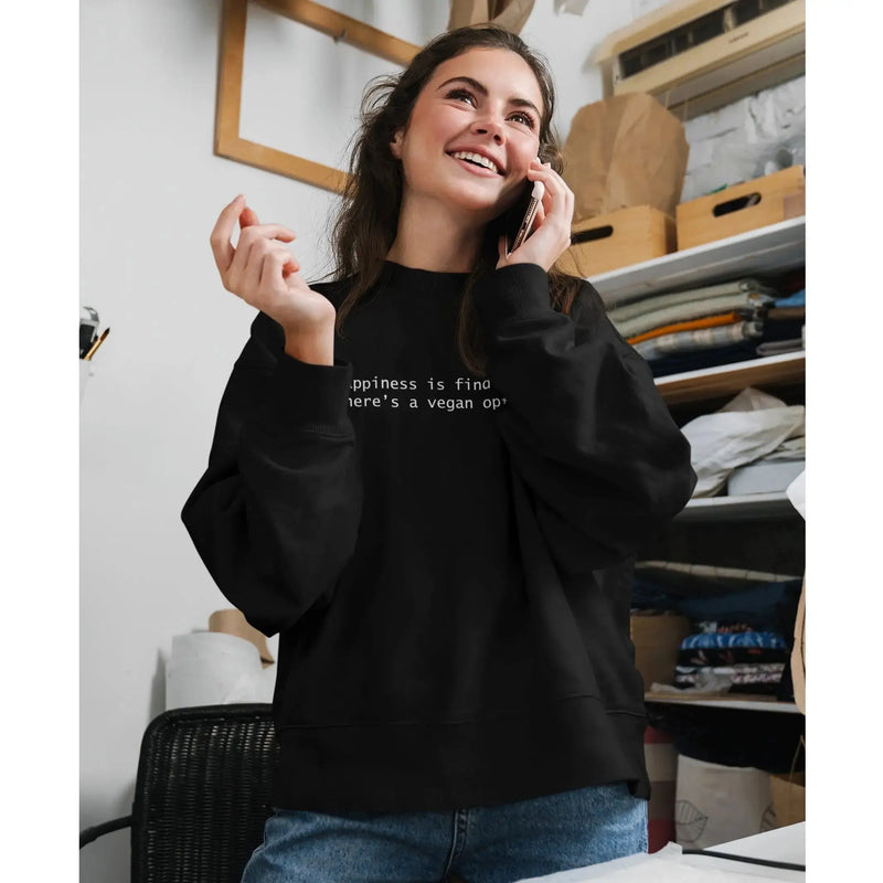 Vegan Option (Unisex) Sweatshirt - Vegan As Folk