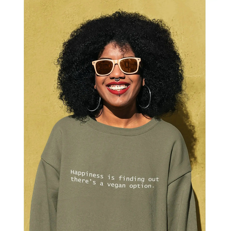 Vegan Option (Unisex) Sweatshirt - Vegan As Folk