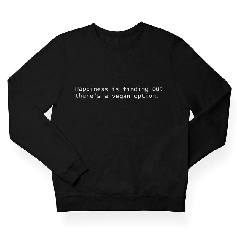 Vegan Option (Unisex) Sweatshirt - Vegan As Folk
