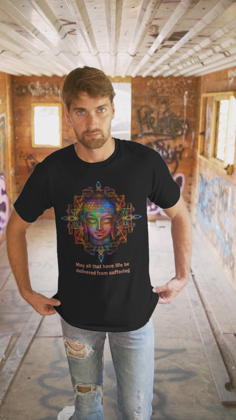 Buddha Quote Organic Cotton (Unisex) Vegan T Shirt